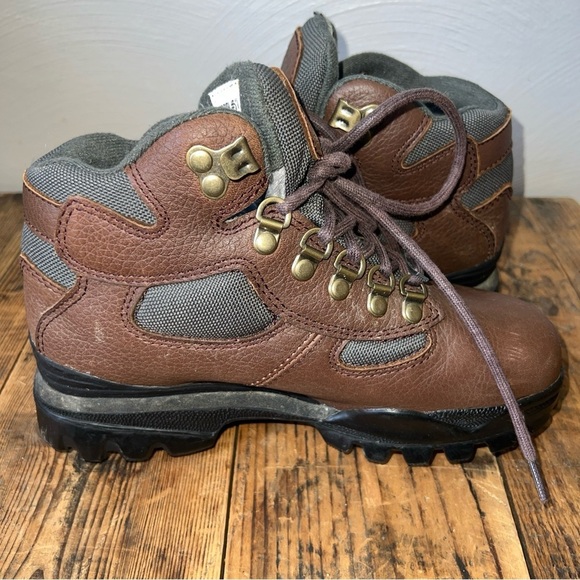 Redhead Bone Dry Womens Hiking Ankle Boots Brown Leather Gore-Tex Size 6 M - Picture 6 of 11